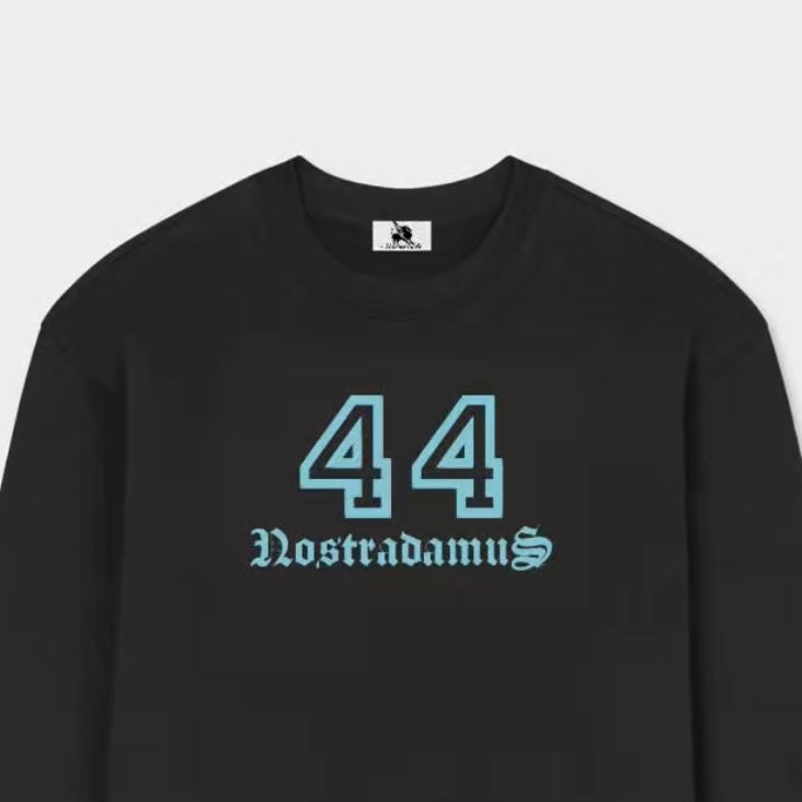 ‘Nostradamus’ embroidered sweatshirt