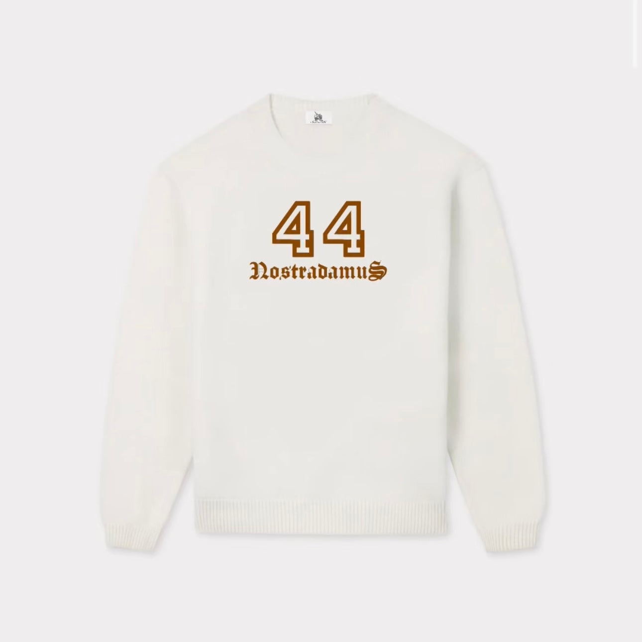 ‘Nostradamus’ embroidered sweatshirt