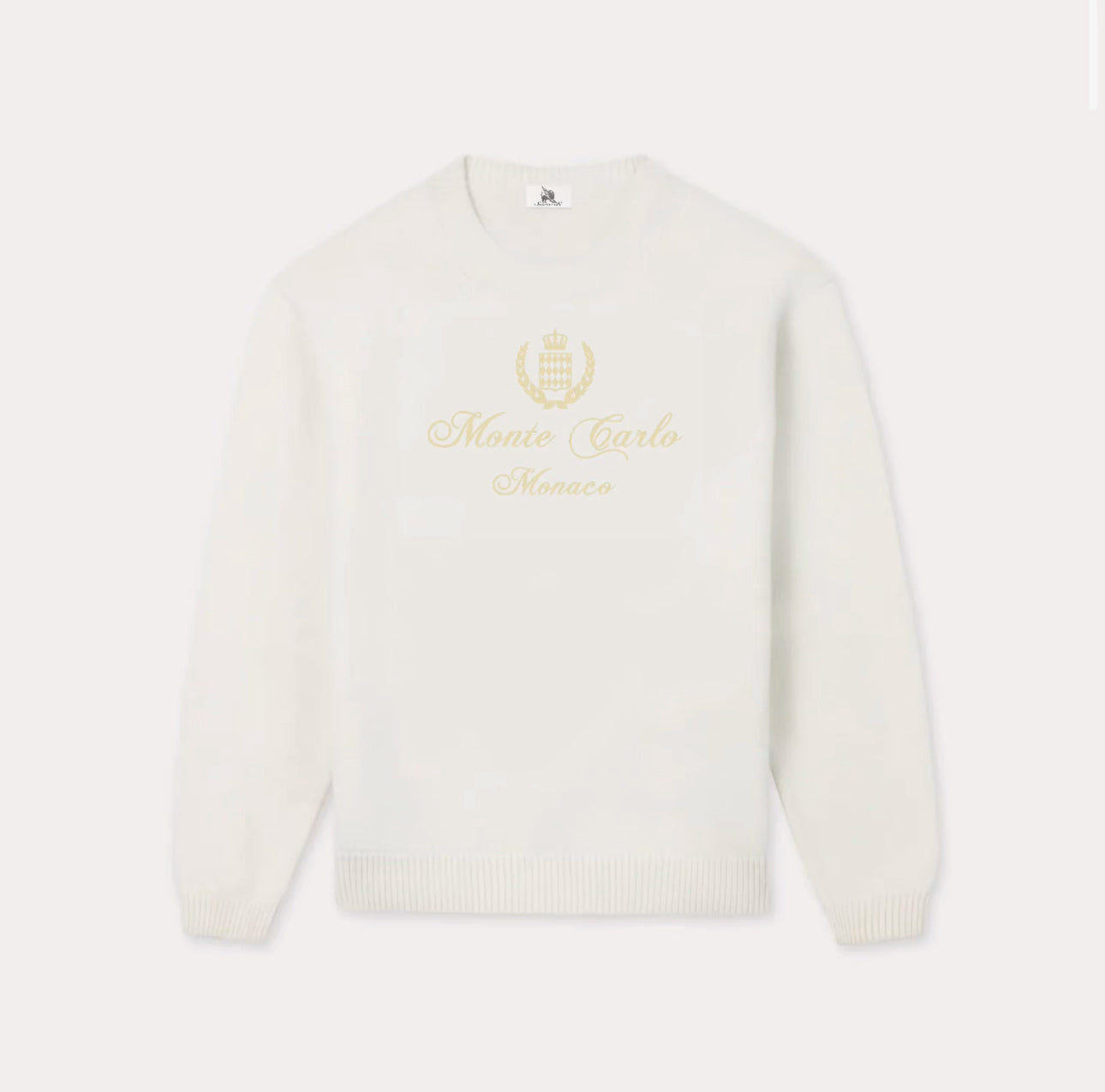 ‘Monte Carlo’ embroidered sweatshirt