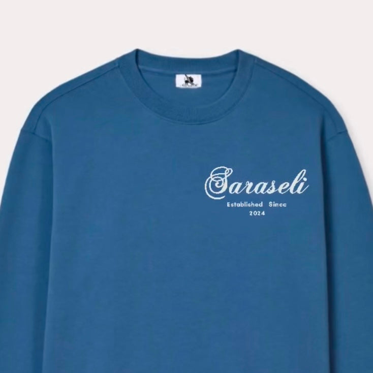 ‘Saraseli’ embroidered sweatshirt
