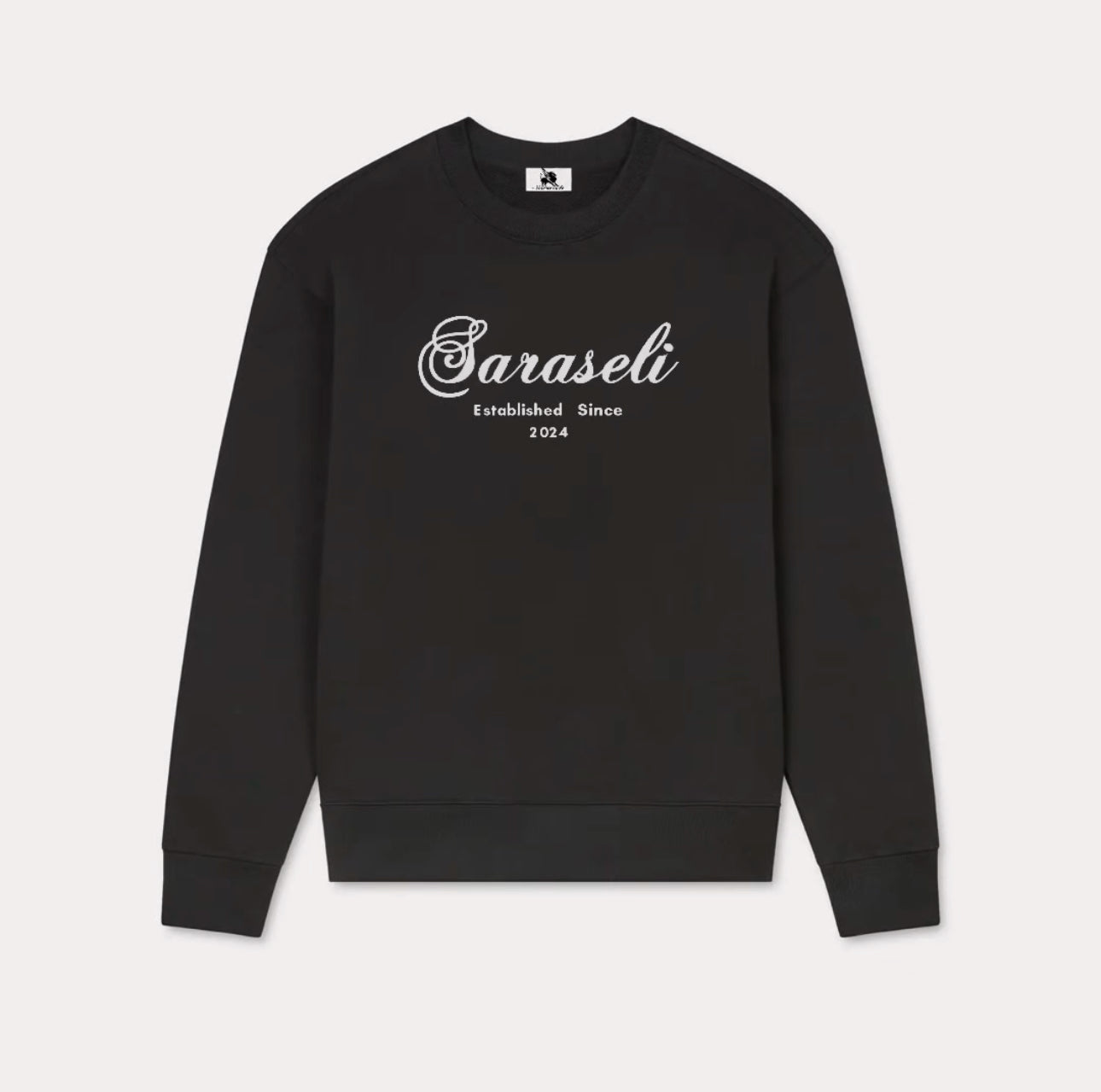 ‘Saraseli’ embroidered sweatshirt
