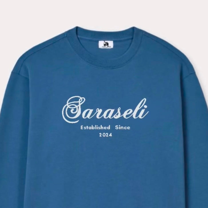 ‘Saraseli’ embroidered sweatshirt