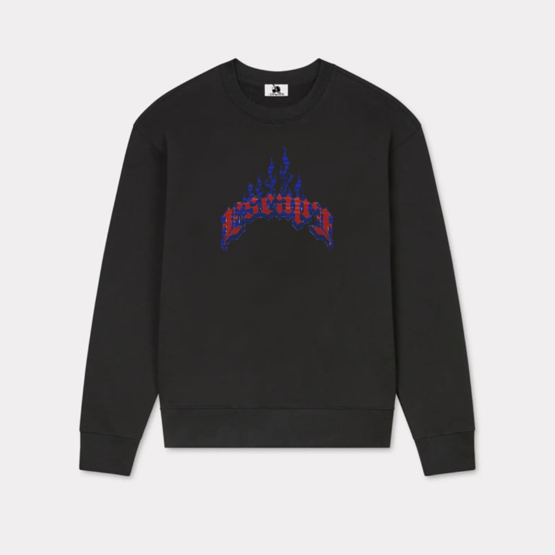 ‘Escape’ embroidered sweatshirt
