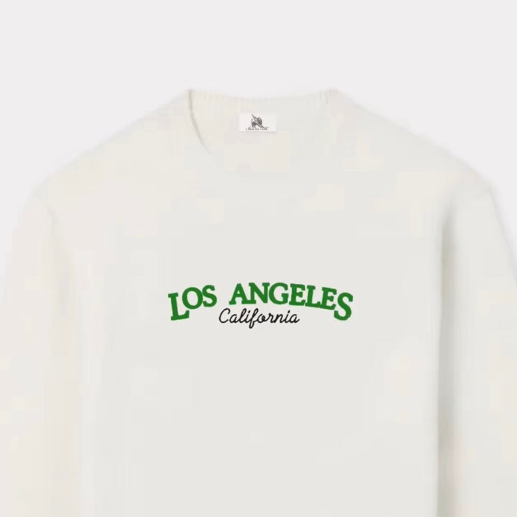 ‘Los Angeles’ embroidered sweatshirt