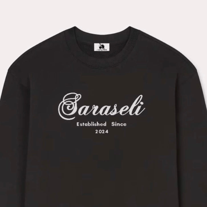 ‘Saraseli’ embroidered sweatshirt