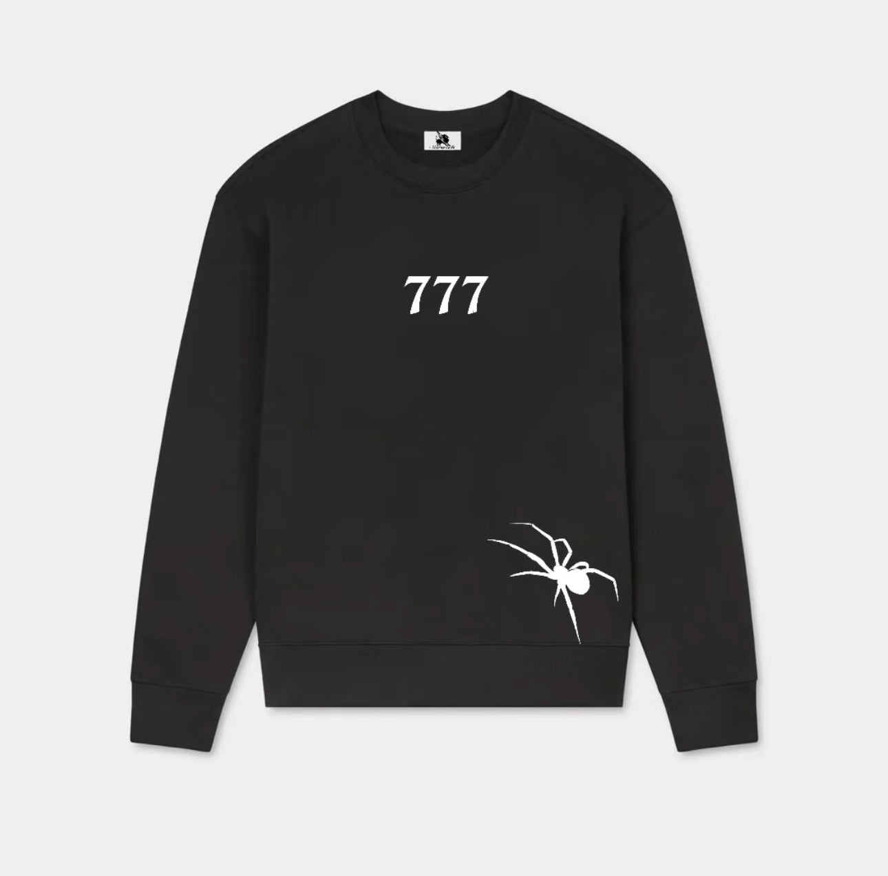 ‘777’ embroidered sweatshirt