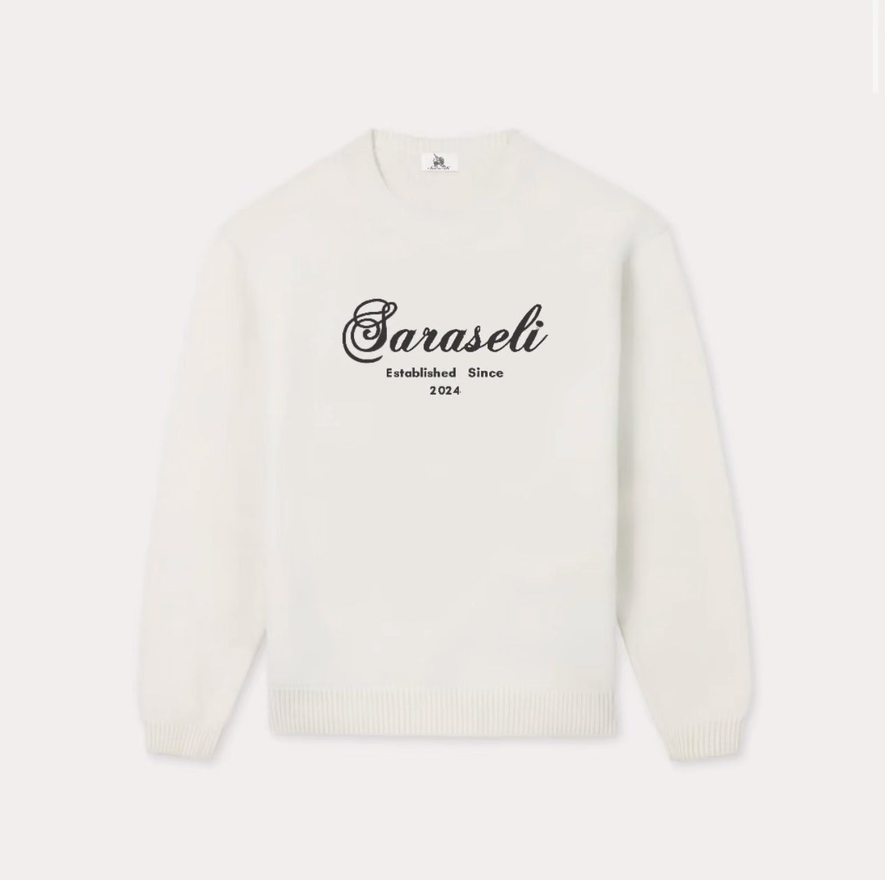 ‘Saraseli’ embroidered sweatshirt