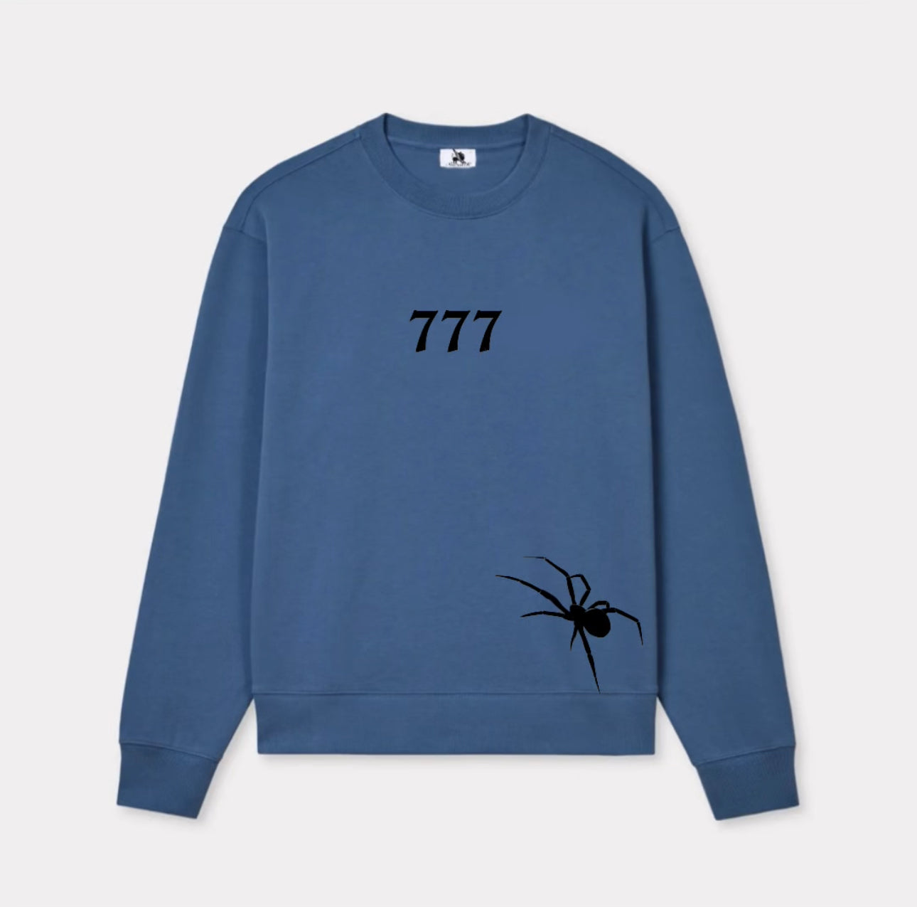 ‘777’ embroidered sweatshirt