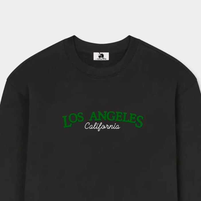 ‘Los Angeles’ embroidered sweatshirt