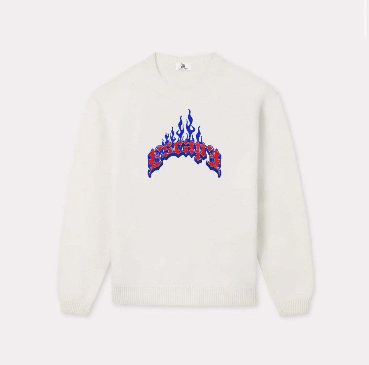 ‘Escape’ embroidered sweatshirt
