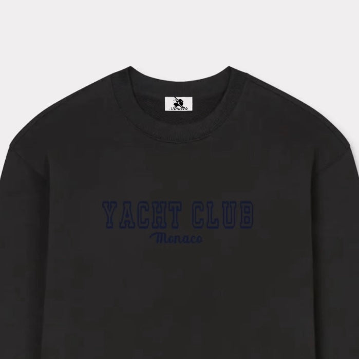 ‘Yacht Club’ Monaco edition embroidered sweatshirt