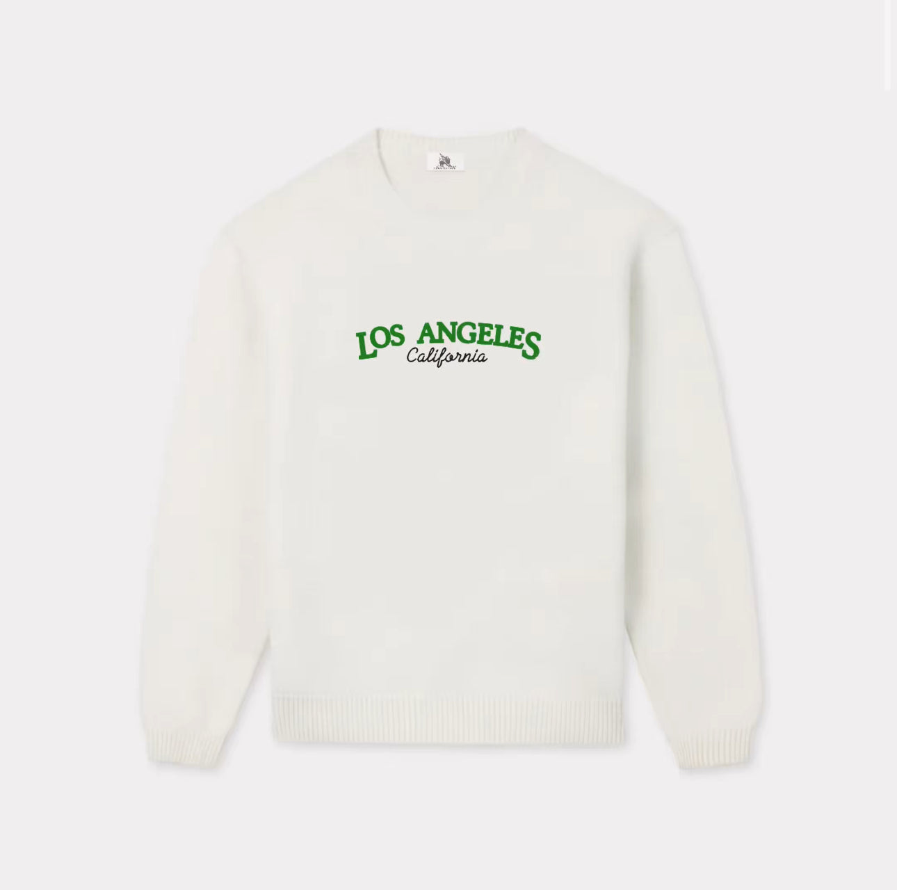 ‘Los Angeles’ embroidered sweatshirt